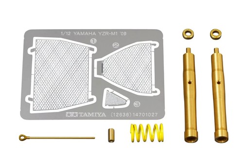 Tamiya 12636 1/12 Scale Model Yamaha YZR-M1 '09 Front Fork Set 14117/14119/14120 - 第 3/3 張圖片