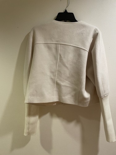 Chloe Boxy Cropped Coat Jacket Women’s 40 - Picture 6 of 7