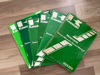 Kawasaki KDX 200 Service manual