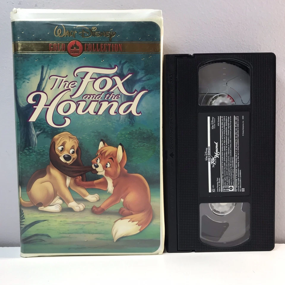 The Fox & the Hound VHS Disney Video Tape Gold Collection Movie VTG Clamshell - Image 3 of 4