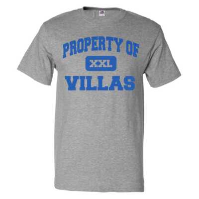 Property of Villas T shirt Funny Tee