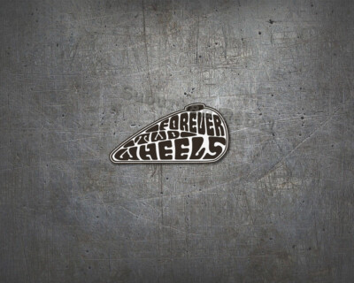 Forever Two Wheels Aufkleber SWK Chopper USA Kustom Biker Custom Hot Rod Sticker