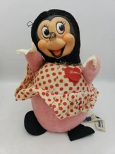 Vintage 1950s Minnie Mouse Roly Poly Chime J. Swedlin Inc Japan Gund HAUNTED