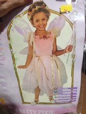 XX 18208 Pretty Pink Pixie Costume Girl Rubies