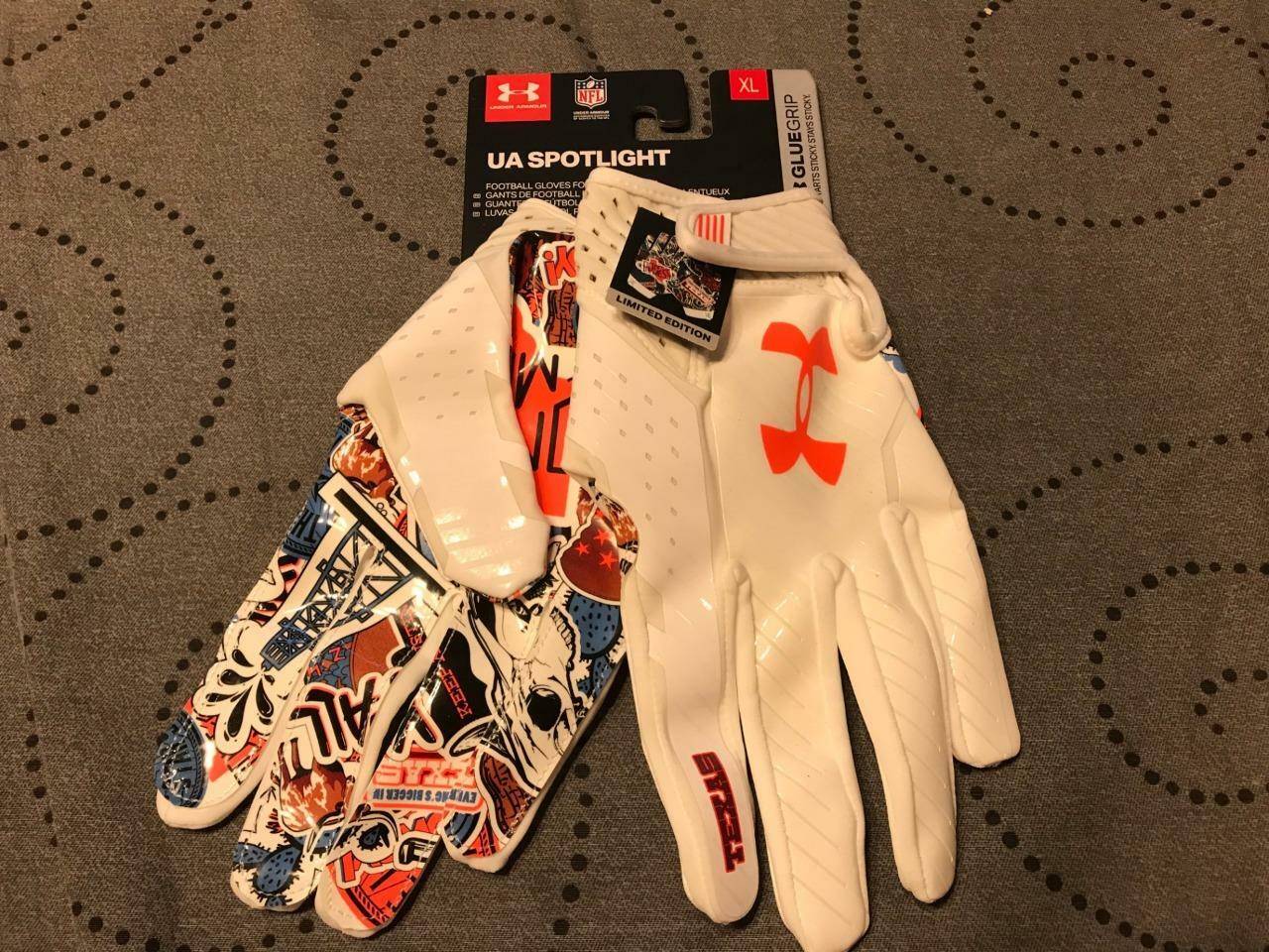 under armor football gloves