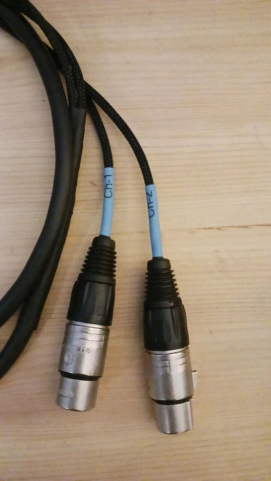 5ft Event Horizon 2-channel snake cable XLR Female to RCA - Image 4 of 4