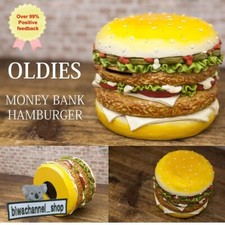 Higgy Bank American Burger Hamburguesa Moneda Mercancía General 4.33 pulgadas