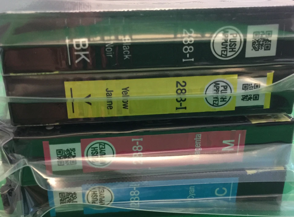 Genuine Epson 288 Black Tri-Color ink Cartridge for Epson XP-430 434 Printer - Image 2 of 4