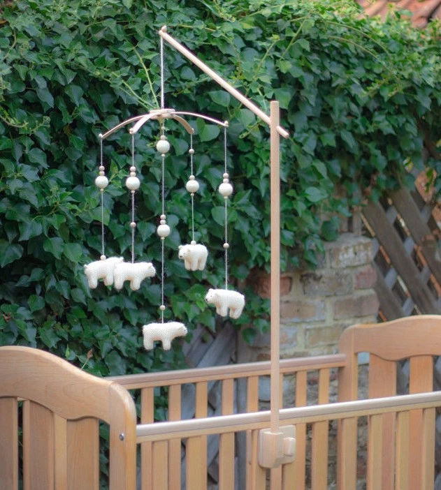 Baby mobile sales crib attachment