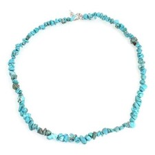 Handmade Women's Girls Beaded Gemstone Chips Choker Necklace - Healing Crystal