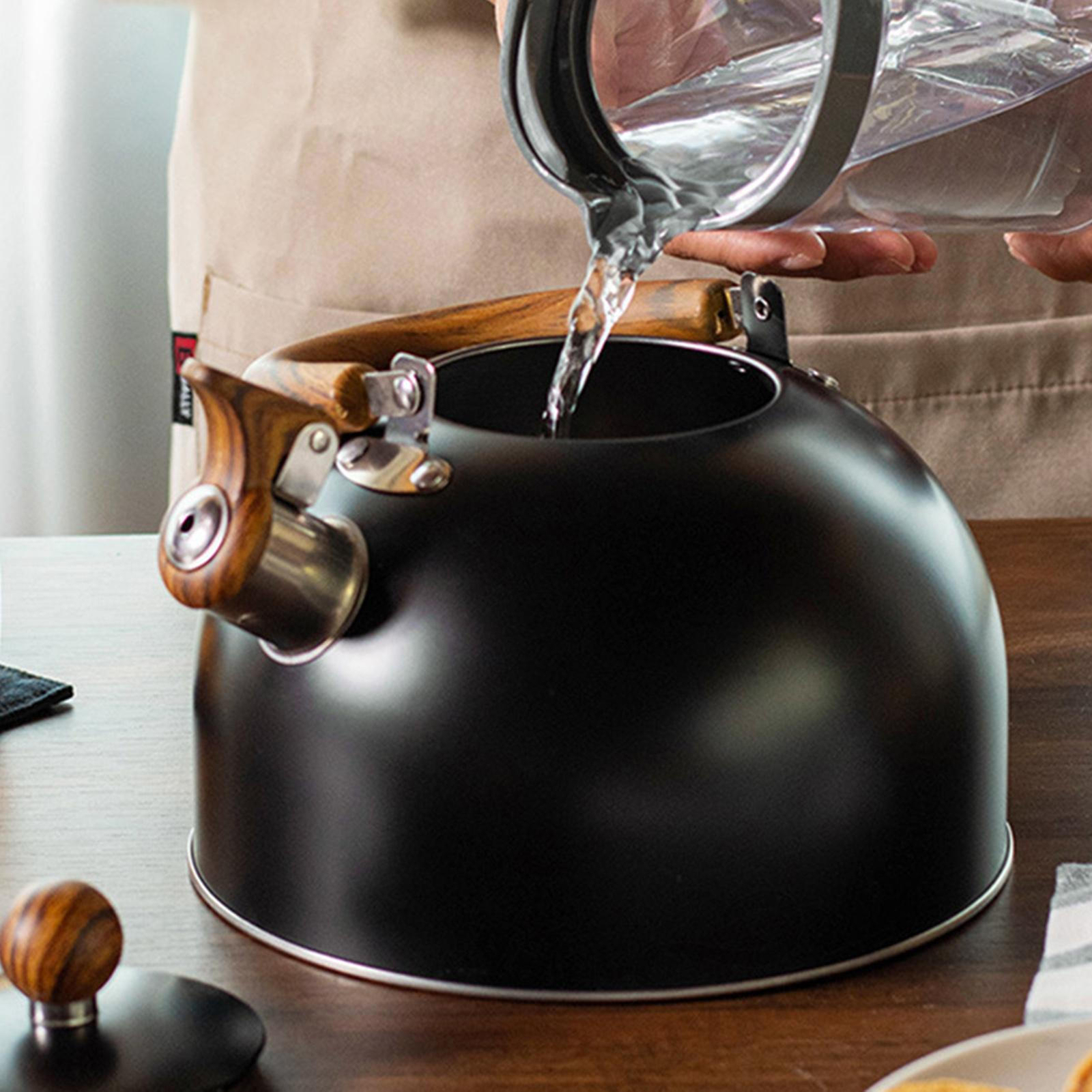 Stainless Steel 3L Whistling Tea Kettle Stove Top Teapot Tea kettle