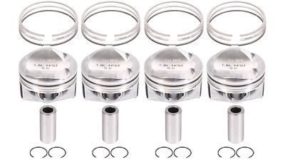 4x Kolben 82,51mm 23mm VW Audi Seat Skoda A4 A5 1,8 TSI TFSI BYJ CDA NEU