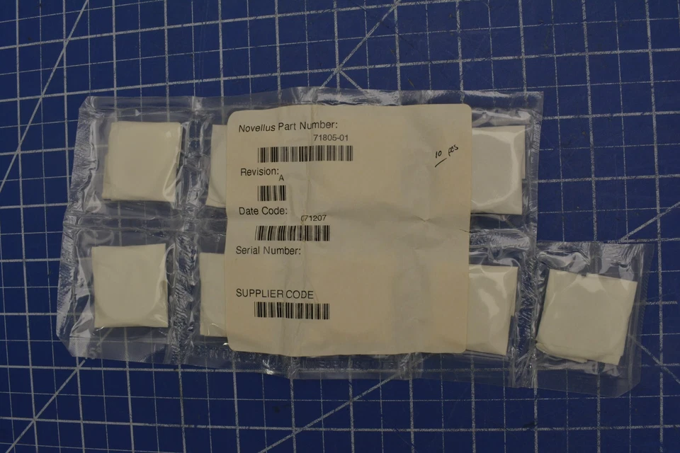 71805-01 (LOTE DE 9) /CUARZO GASONIC L3510 VENTANA CUARZO 1,25 DIA/NOVELLUS Foto 3 de 4