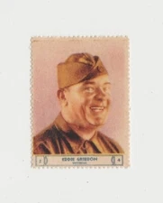 Eddie Gribbon 1932 National Screen Star Stamp - Clean Back - E5 - Film Star