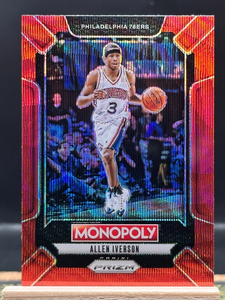 ALLEN IVERSON 100枚限定 2024-25 Prizm Red White & Blue Allen Iverson #291
