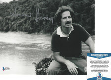 DIRECTOR WERNER HERZOG SIGNED FITZCARRALDO ON SET 8x10 PHOTO B BECKETT COA BAS