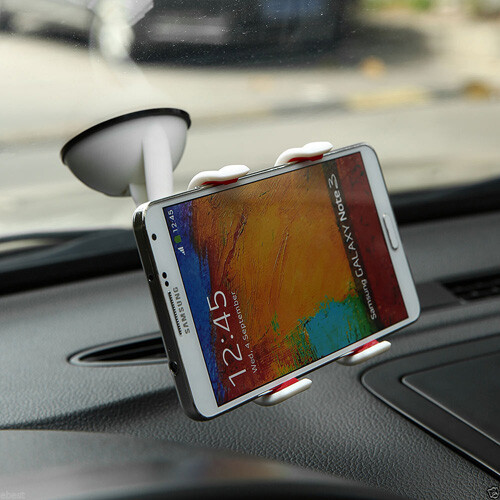 Para Galaxy S20/S21/S23/S24/FE - Soporte para parabrisas de montaje en coche base de vidrio giratoria - Imagen 8 de 14