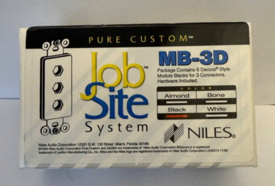 Niles Audio MB-3D BLACK complete box