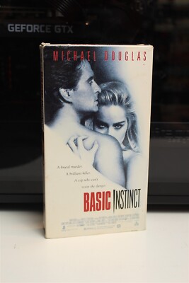 Basic Instinct (1992, VHS) - Drama; Thriller; Mystery