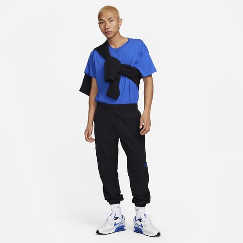 Nike NSW Air Max Woven Cargo Pants,Men’s Small,FV5594-010,Black/Game Royal,BNWT