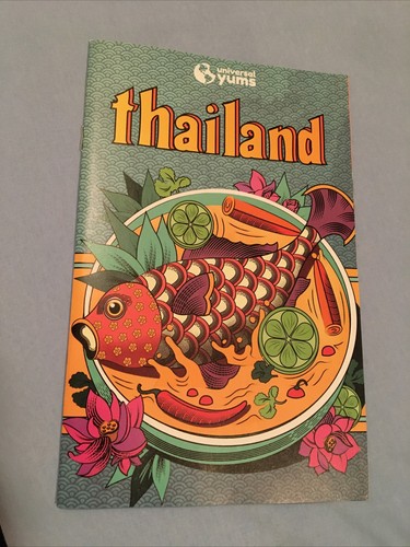 Universal Yums THAILAND brochure, Snack Box booklet - fun trivia, info, stories