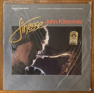 JOHN KLEMMER Finesse 1981 Nautilus Half-Speed Master AUDIOPHILE Sealed JAZZ LP