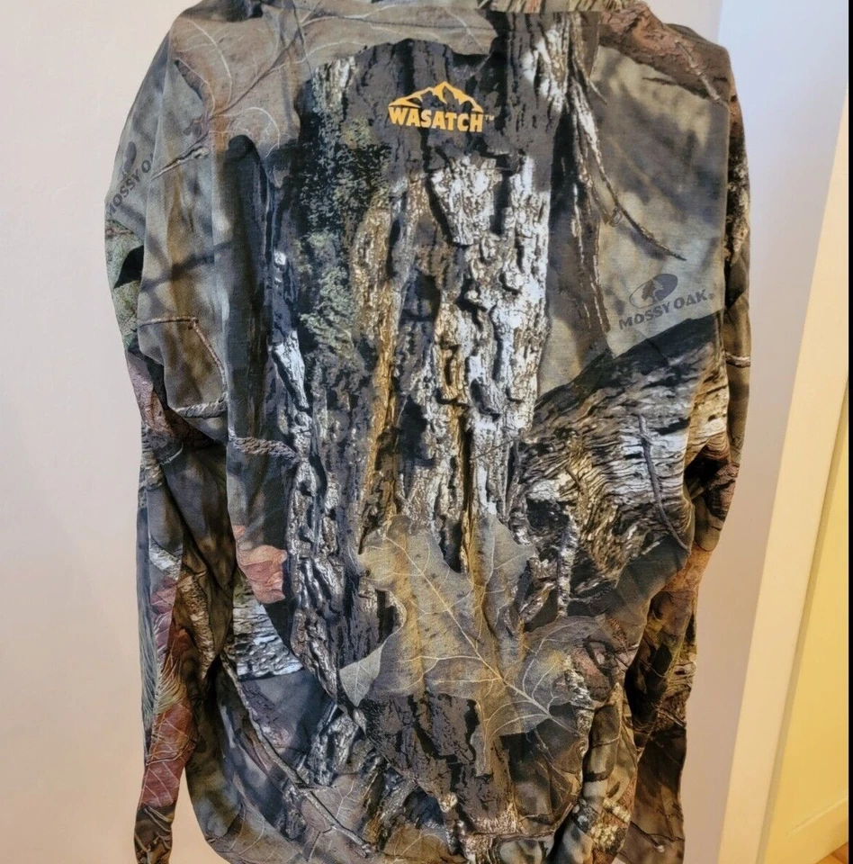 NWT Browning Wasatch Long Sleeve T-Shirt Mossy Oak Country Camouflage, Size L - Image 3 of 4