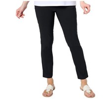 Denim  Co. Smart Stretch Air Slim Leg Ankle Pant Black