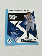 2019 CHRONICLES GIANCARLO STANTON 10/10 LIGHT BLUE SP YANKEES