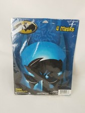 Batman Party Masks Hallmark Birthday Favors Supplies 4 masks