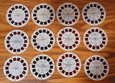 1960s - 80s View-Master Lot Bundle Complete Scobby Doo, Popeye, Fangface, Casper
