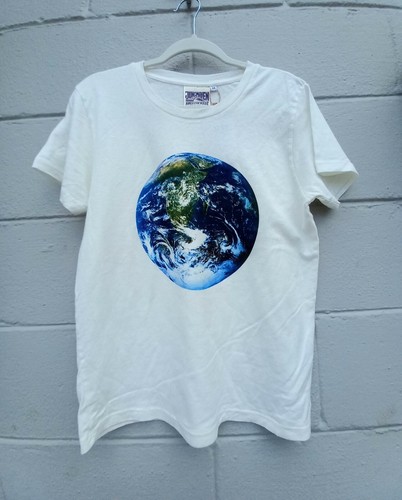 Jungmaven Earth Lorel Tee Hemp Organic Cotton Washed White NWT Medium - Picture 2 of 8