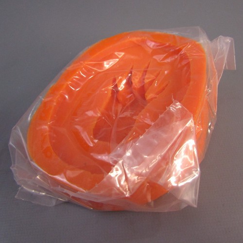 Raccoon Track Mold Paw Print Life Size Real Footprint Vinyl Rubber Orange