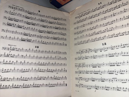 Grover C. Yaus Trombone 40 Rhymical Studies 1958 Belwin Inc. - Bild 4 von 7