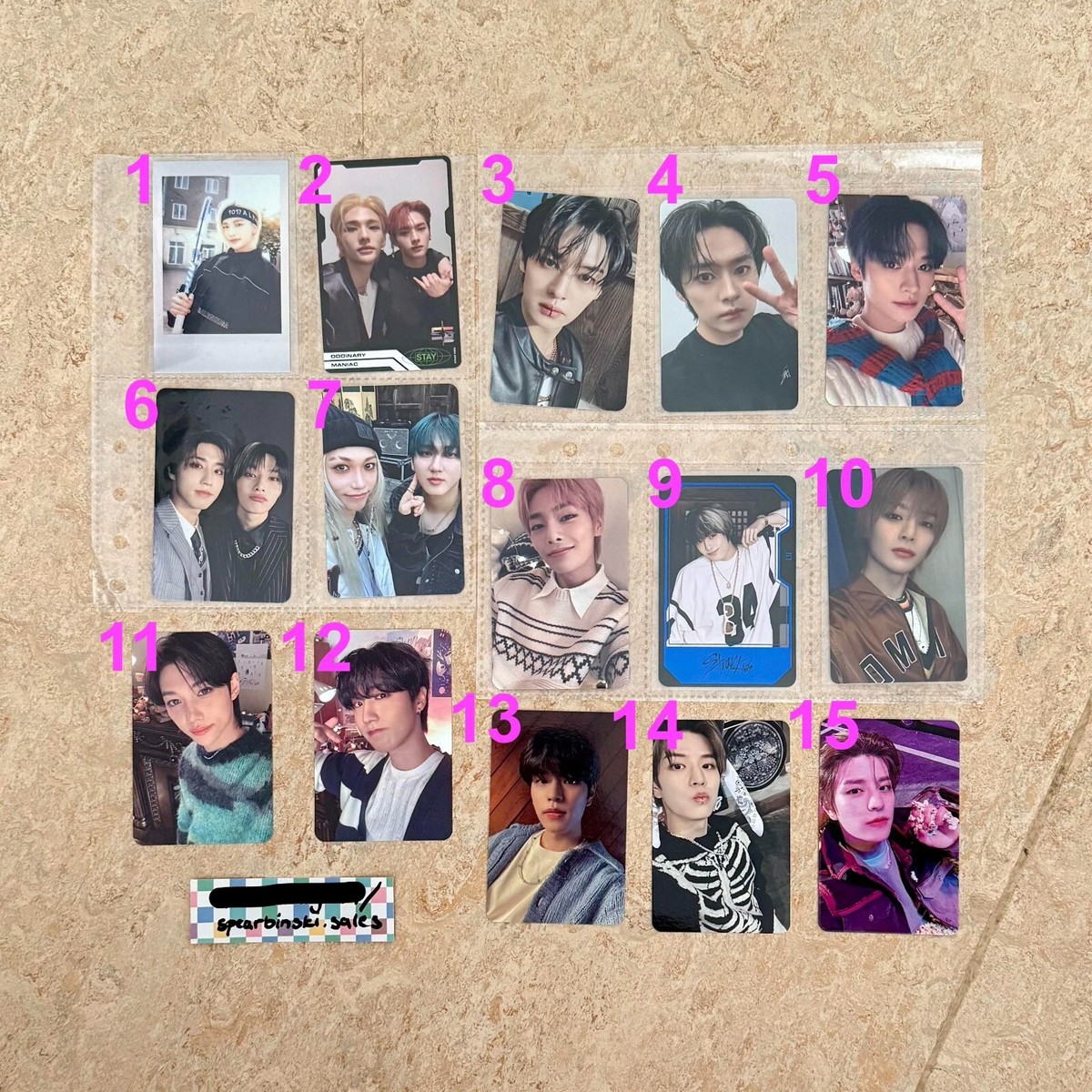 Official STRAY KIDS SKZ Hyunjin Lee Know Felix Han I.N Seungmin
