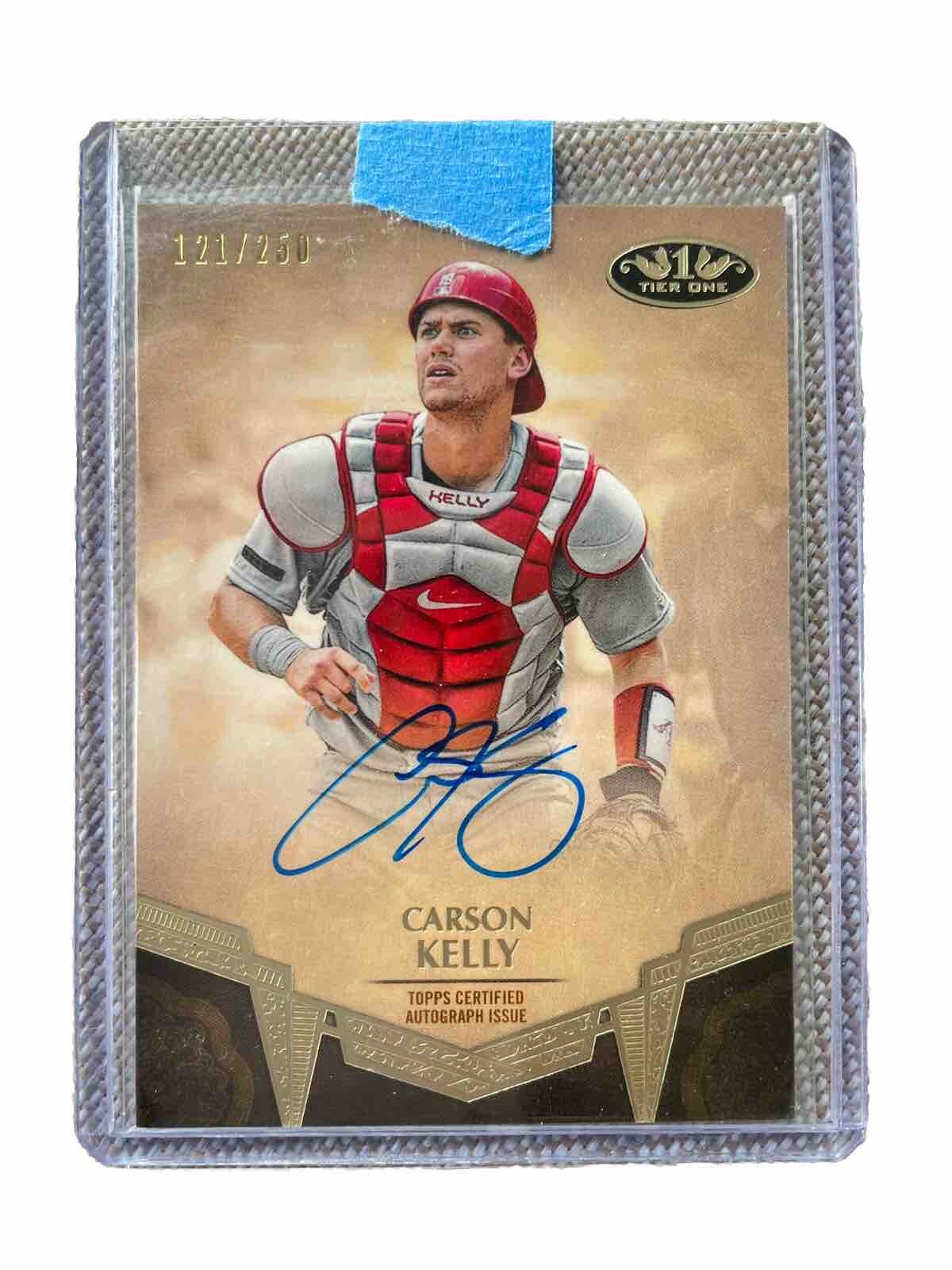 2019 Topps Tier One - Breakout Autographs Carson Kelly #BA-CK /250 (AU ...