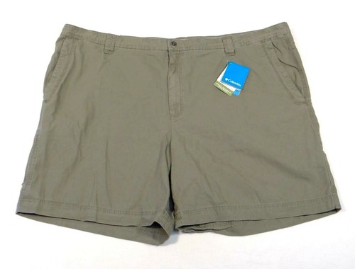 Columbia verde militar Ultimate Roc Pantalones Cortos 100% algodón hombre  Nuevo con etiquetas | eBay