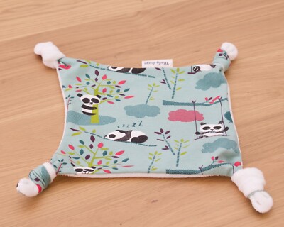Kuscheltier Panda Jersey + Minky ganz weich Maily Design.
