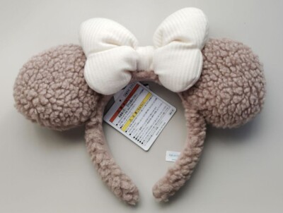 NEW! Japan Tokyo Disney Resort Brown & Grey Minnie Winter  display picture 1