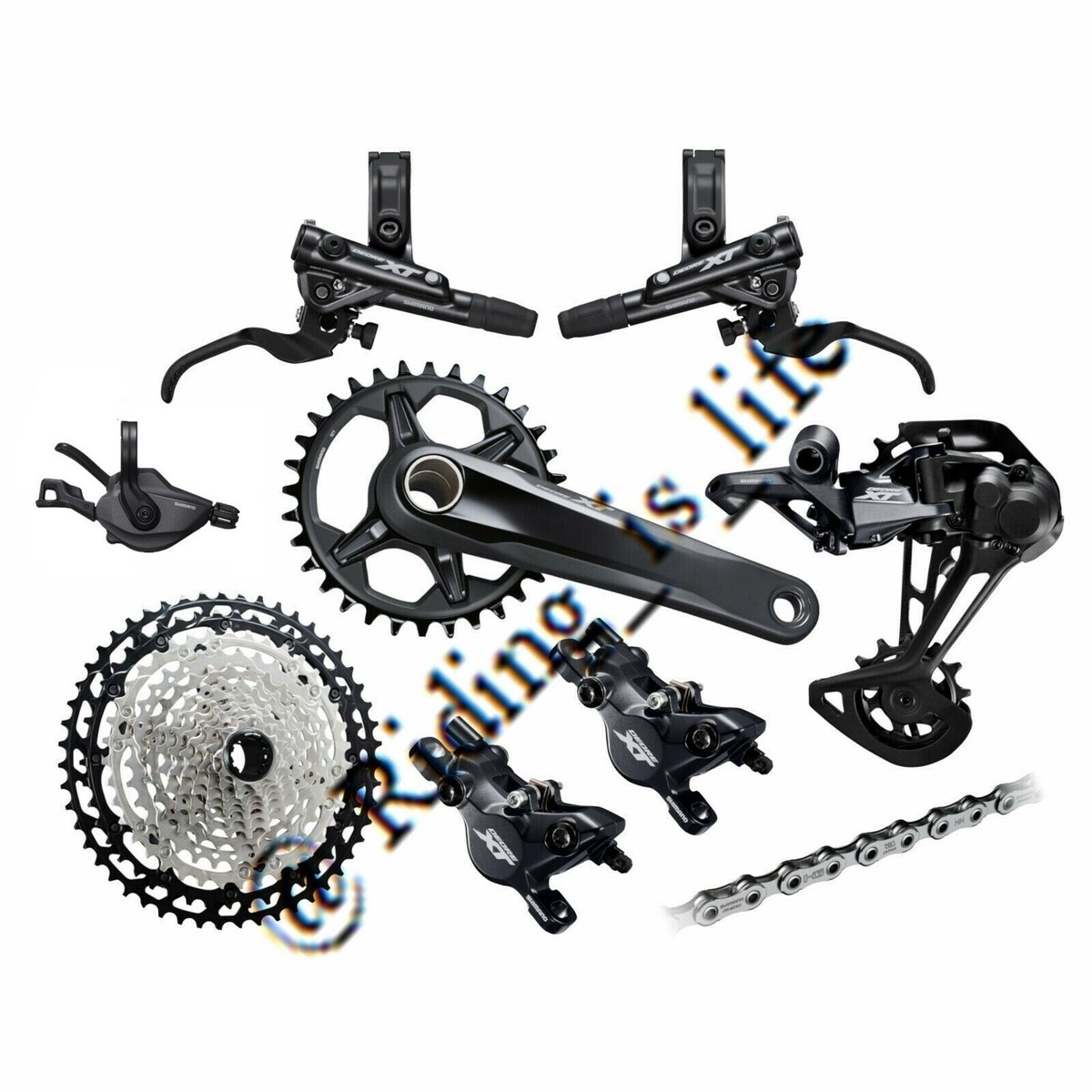 New Shimano Deore XT M8100 1x12 12-Speed MTB Full Groupset New Shimano Deore XT M8100 1x12 12-Speed MTB Full Groupset