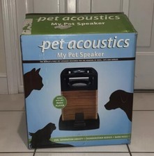 Pet Acoustic Speaker Protect the Hearing of Dogs Cats Horses - Sooth Pet Anxiety