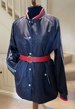 Womens Gant Blue Varsity Jacket Blazer Size Uk L
