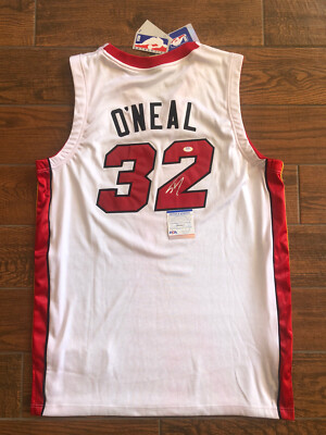 Shaquille O'Neal signed Authentic Miami Heat Jersey Shaq