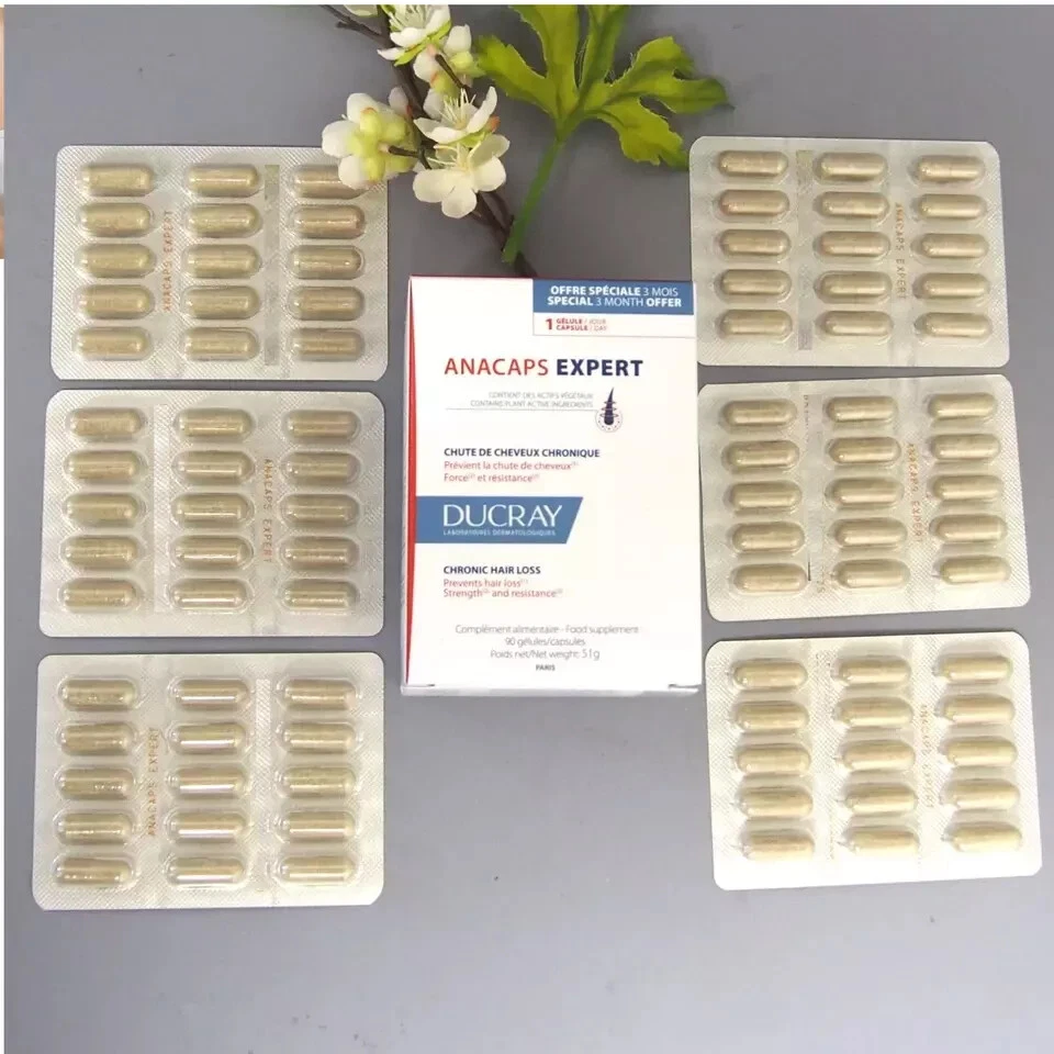 Ducray Anacaps Expert for Chronic Hair Loss 90 caps - 3 meses de suministro caducidad 07/2026 Foto 3 de 4