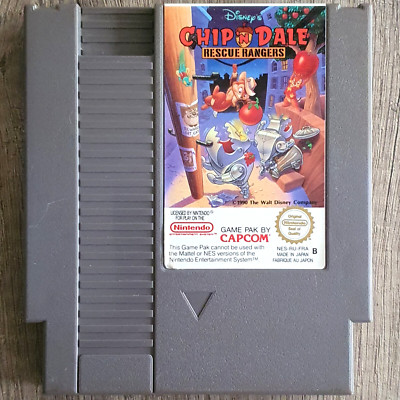 Nintendo NES   Disney´s Chip 'n Dale - Rescue Rangers   NES-RU-FRA | PAL B