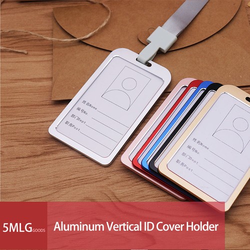 Soporte para insignia de identificación de trabajo de metal 5MLGgoods, retráctil con cordones de clip (2 piezas) - Imagen 4 de 7