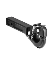 Pintle Hitch 2 inches Receiver Hook for 2.5 to 3 inches Lunette Ring 20000 lbs