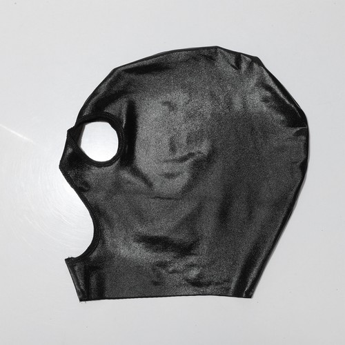 Adult Headgear Elastic Balaclava Hoods Cosplay Motorcycle Helmet Lined Black - Picture 43 of 47