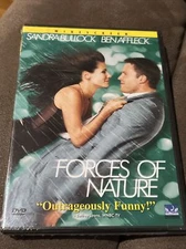 BRAND NEW SEALED FORCES OF NATURE WIDESCREEN DVD - SANDRA BULLOCK BEN AFFLECK
