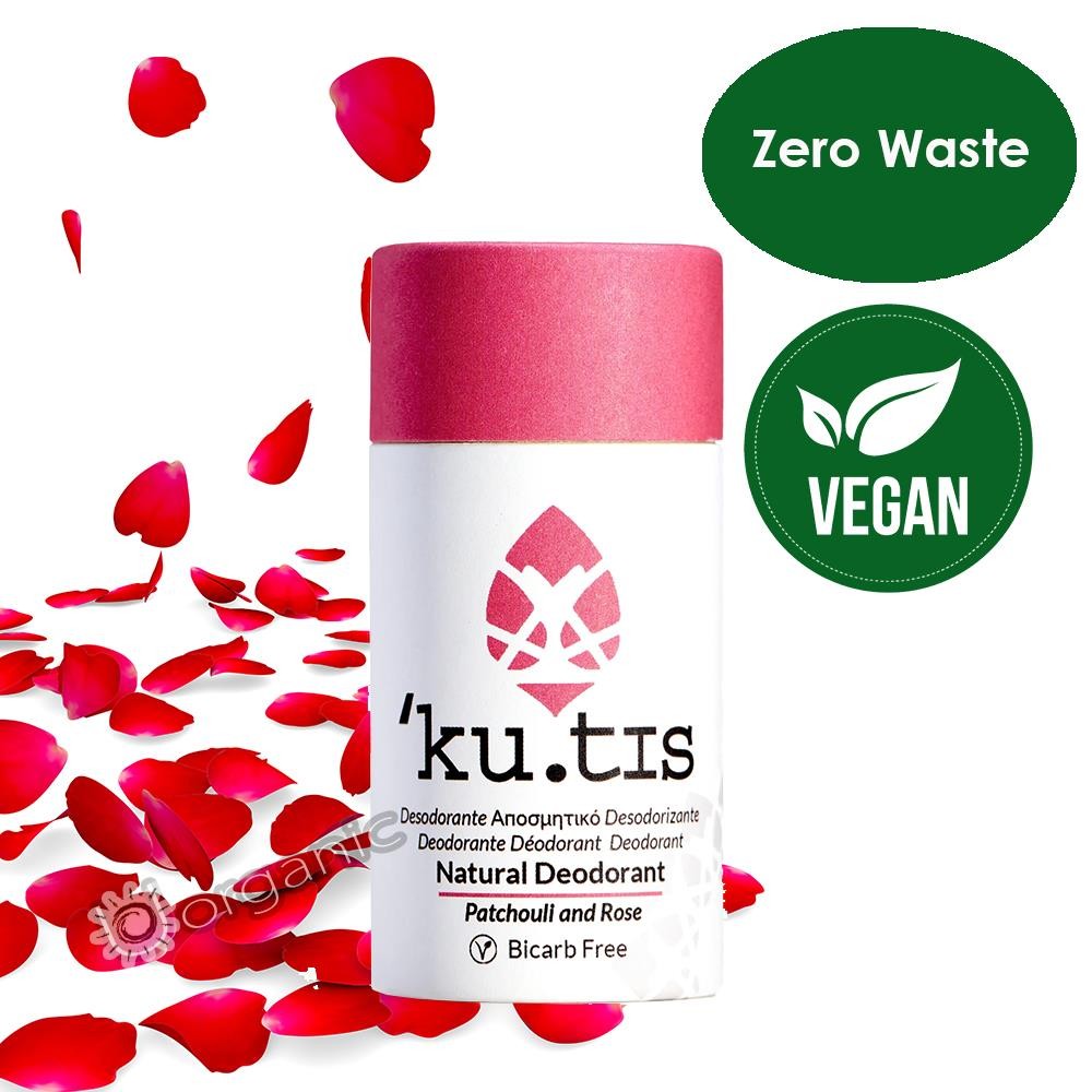 Kutis Skincare Plastic Free Natural BF Vegan Grapefruit & Mandarin Deo 50g - Image 2